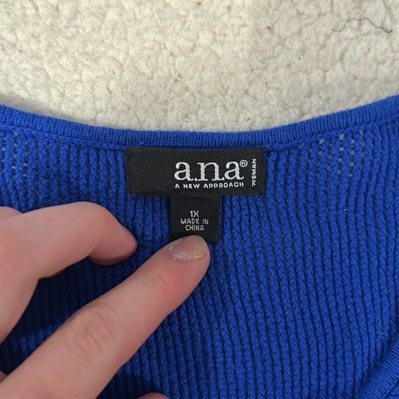 A.N.A sweater/long sleeve size 1x women - Picture 4 of 5